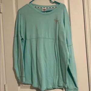 Blue long sleeve shirt